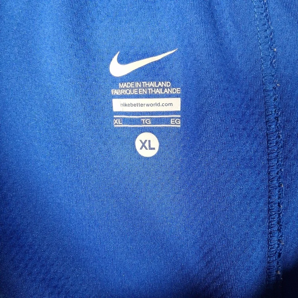 Nike Epic Knit Training Shorts Men Size XL Royal Blue Stretch Pockets Drawstring